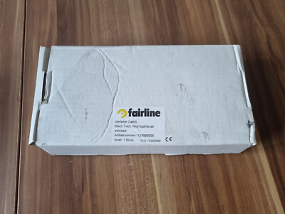  Mini-Patchpanel 8-fach Aufputz Cat.6A schwarz