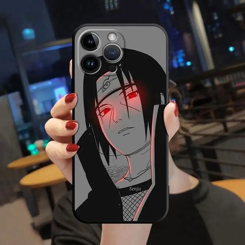 Glowing Naruto Case for Apple iPhone 13, 12, 11, 14, 15, 16 Pro Max + - Zdjęcie 20 z 25