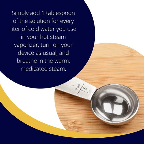 Equate Medicated Vaporizing Steam Liquid for Allergy Relief 8 fl oz - Picture 4 of 7