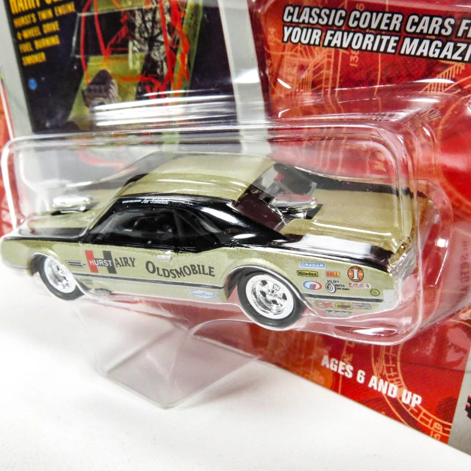 Johnny Lightning Hot Rod Magazine Hurst Hairy Olds #8 Gentlemn Joe Schubeck 1:64 - Image 4 of 4