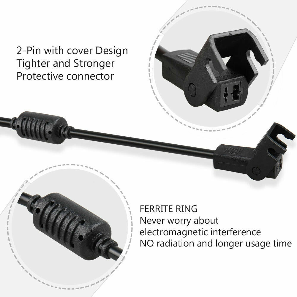 UpBright &reg; Adattatore ACDC A 2 Poli Per Alimentatore Per