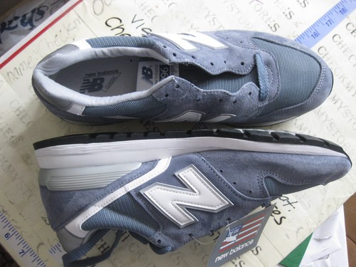 NEW BALANCE 996 'AGE OF EXPLORATION' BLUE BLUE BELL SILVER M996CHG MADE IN USA - Picture 18 of 22