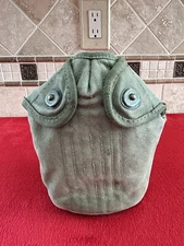 Korean War US Army Canteen Cup Cover Pouch Dated 1951