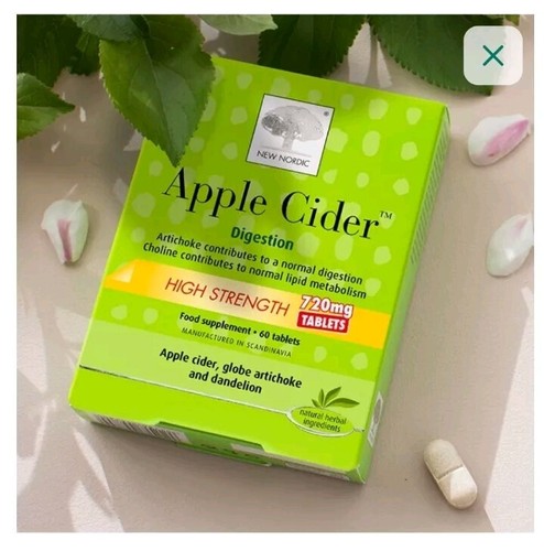 New Nordic Apple Cider 720mg High Strength 60 tablets - Picture 4 of 5