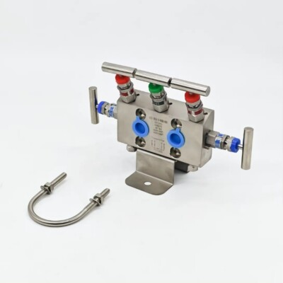 #ad #ad Stainless Steel Five Valve Differential Pressure Transmitter Five Valve Group $171.00