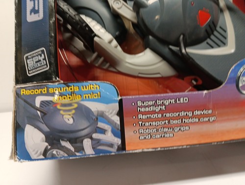 Spy Robot Remote Spy Gear Rover Vintage Spy Gear NEW IN BOX - 第 4/6 張圖片