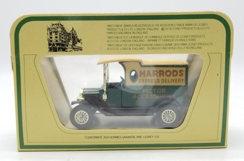 Matchbox Models of Yesteryear 1922 FORD MODEL T Y-12 Harrods Express Box 1978 - Picture 4 of 7