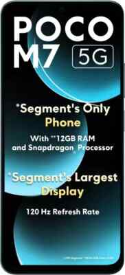 POCO M7 5G (Ocean Blue, 128 GB) (6 GB RAM) | eBay
