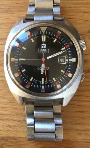TISSOT OMEGA VISODATE AUTOMATIC SEASTAR T12 SUPER COMPRESSOR WATCH | eBay