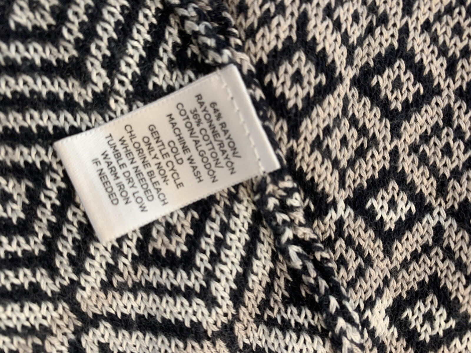 Loft Open Front Handkerchief Hem Long Sleeve Tria… - image 5