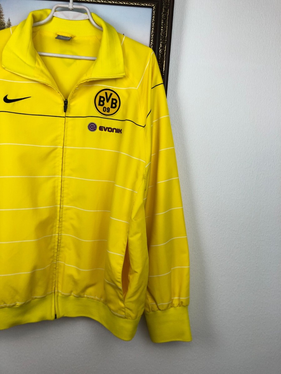 Vintage Nike Borussia Dortmund Football Track Top Soccer