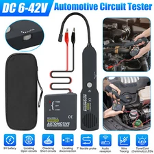 Automotive Open and Short Circuit Tester DC 6-42V Car Wire Cables Tracker Tool