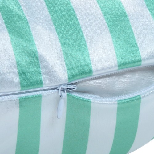 Cushion Cover Home Decorative Pillow Covers Soft Satin Striped Throw Pillows 5Pc - Picture 80 of 135