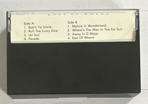 Crossfire East Of Where Cassette Tape 1981 Headfirst Jazz Funk - Picture 3 of 7