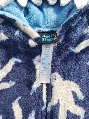 Boys Pajamas Size 6 7 Yeti Costumes PJs Jelli Fish - Picture 6 of 6