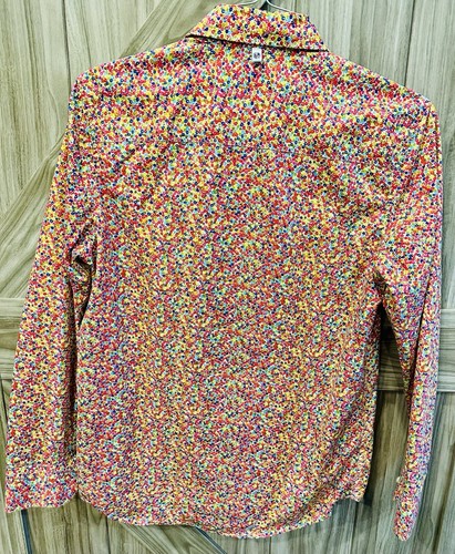 RARE 1/300 JOHN LENNON Confetti Button DRESS SHIRT High Quality BEAUTIFUL! 😍 🤩 - Picture 8 of 8