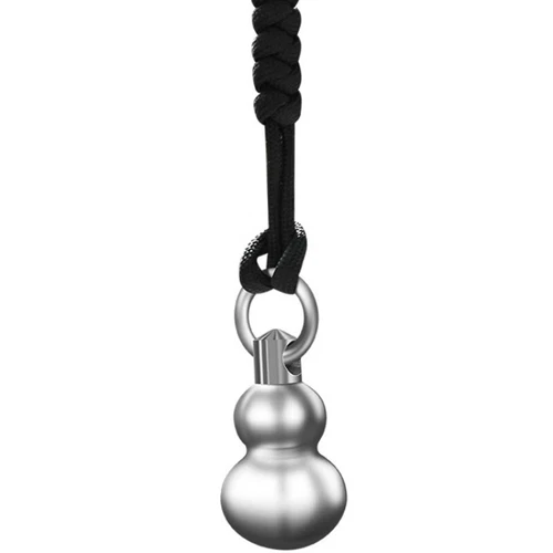 EDC Stainless Steel Meteor Hammer Martial Arts Gourd Rope for Pendant Keyring - Picture 5 of 7