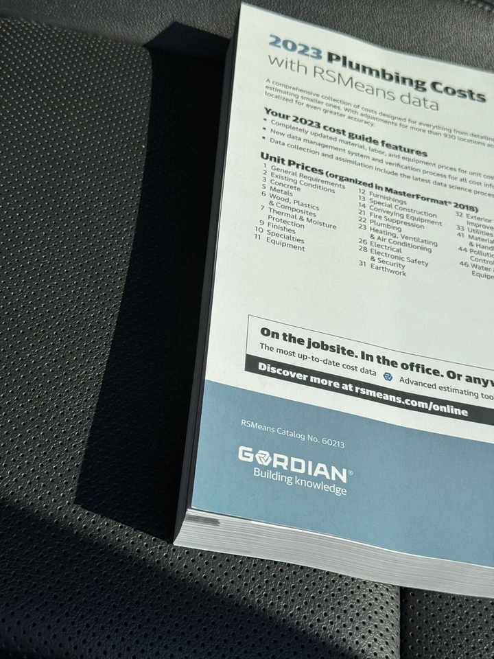 Plumbing Costs 2023 with RSMeans Data - Image 4 of 4