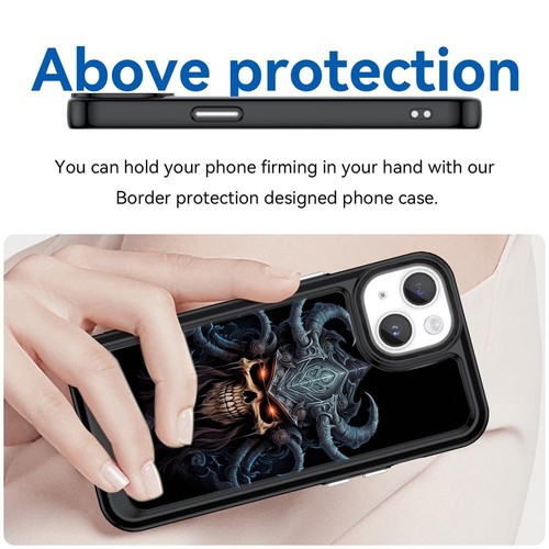 For Samsung A15 A16 S23 S24 S25 Ultra FE Black screeching skull Lightweight Case - 第 25/25 張圖片
