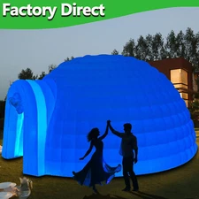 Inflatable Igloo Tent Dome 19.7ft Blow up Party Tent for Company reunions Family