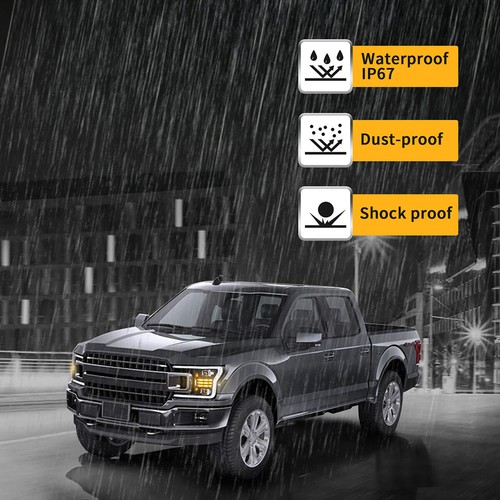 VLAND Full LED Headlights for Ford F150 XLT XL SSV Limited Lariat 2018 2019 2020 - Picture 9 of 13
