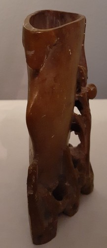 Vintage Soapstone - bud vase - Picture 7 of 9