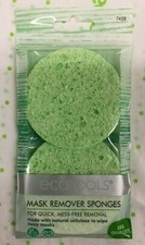 ECO TOOLS ECOTOOLS MASK REMOVER SPONGES 2 SPONGES PER PACK Vegan NEW