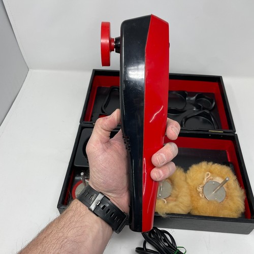 Vintage Sears Electric Shoe Polisher / Buffer P200B Tested and Working READ - Picture 21 of 24