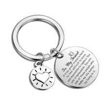 Friend Thank You Gifts Sister Wedding Keychain Colleague Jewelry Best Friend 1