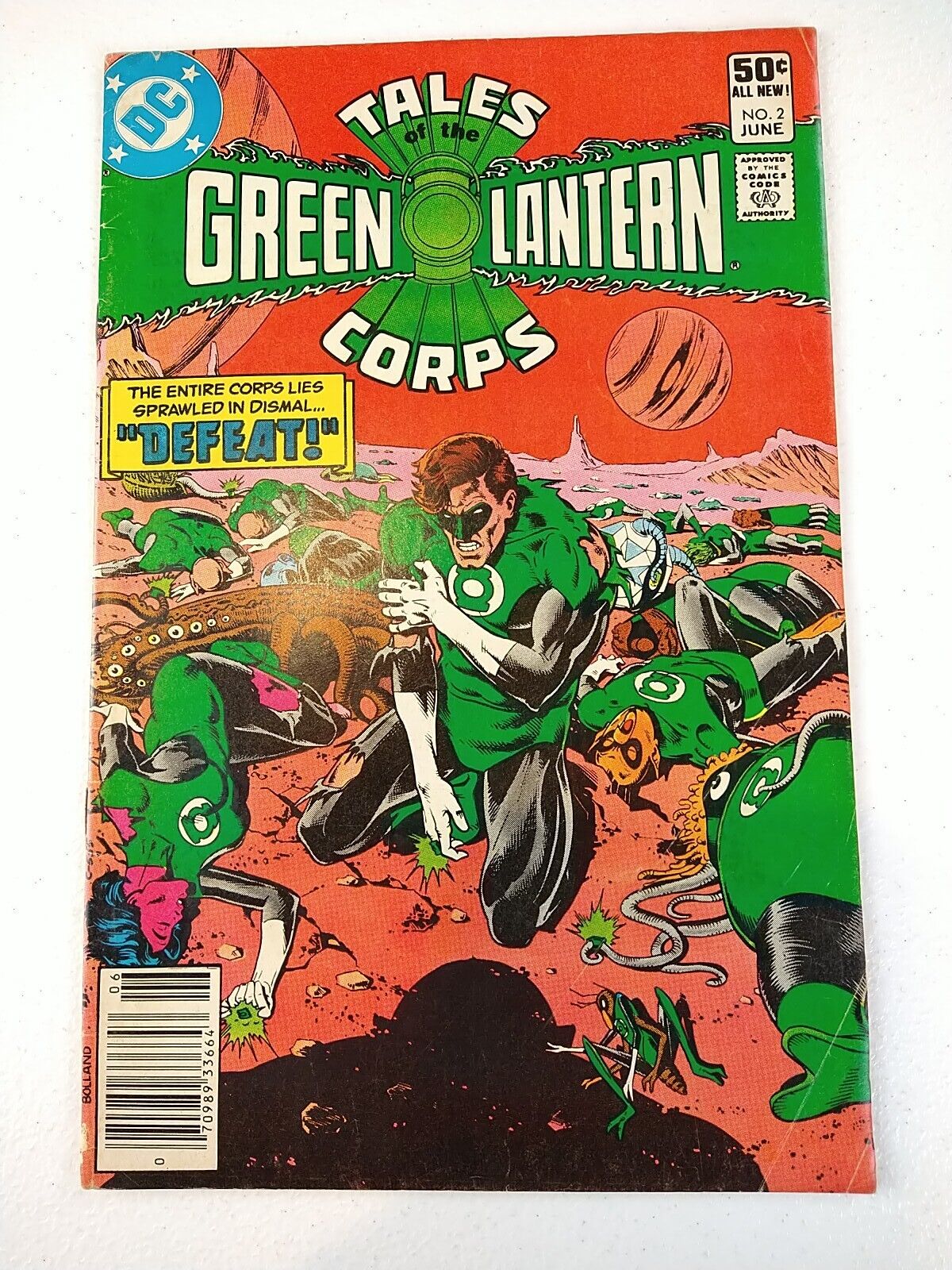 Tales of the Green Lantern Corps #2 (1981 DC Comics) 1st Nekron, Key Issue