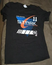 Stark Industries 11 Motor Racing Medium Black T-Shirt (New, No Tags) Loot Crate