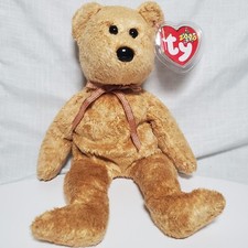 Ty Beanie Babies CASHEW the Bear 2000 NWT