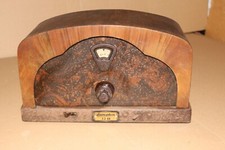 Lumophon 33W Altes Radio Röhrenradio Sehr Selten Defekt