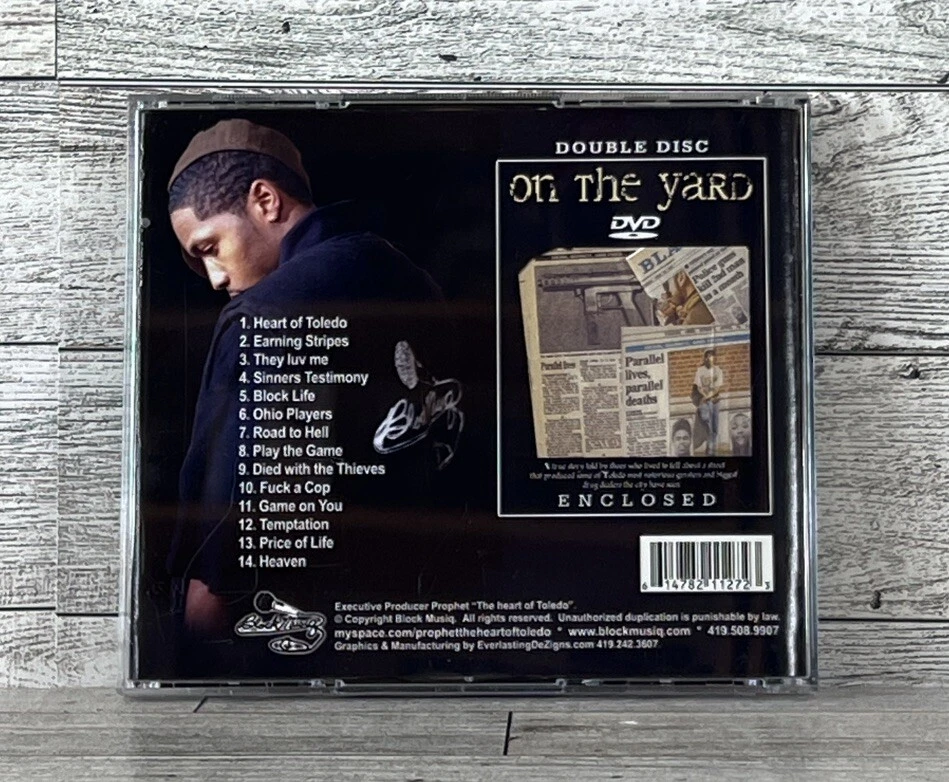 Prophet - The Heart Of Toledo (CD + On The Yard DVD) RARE Toledo Ohio G-Rap READ Foto 2 de 4