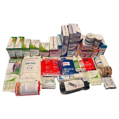 Unishield Class-A First Aid Supplies Refill Without Cabinet - Over 775 PCS