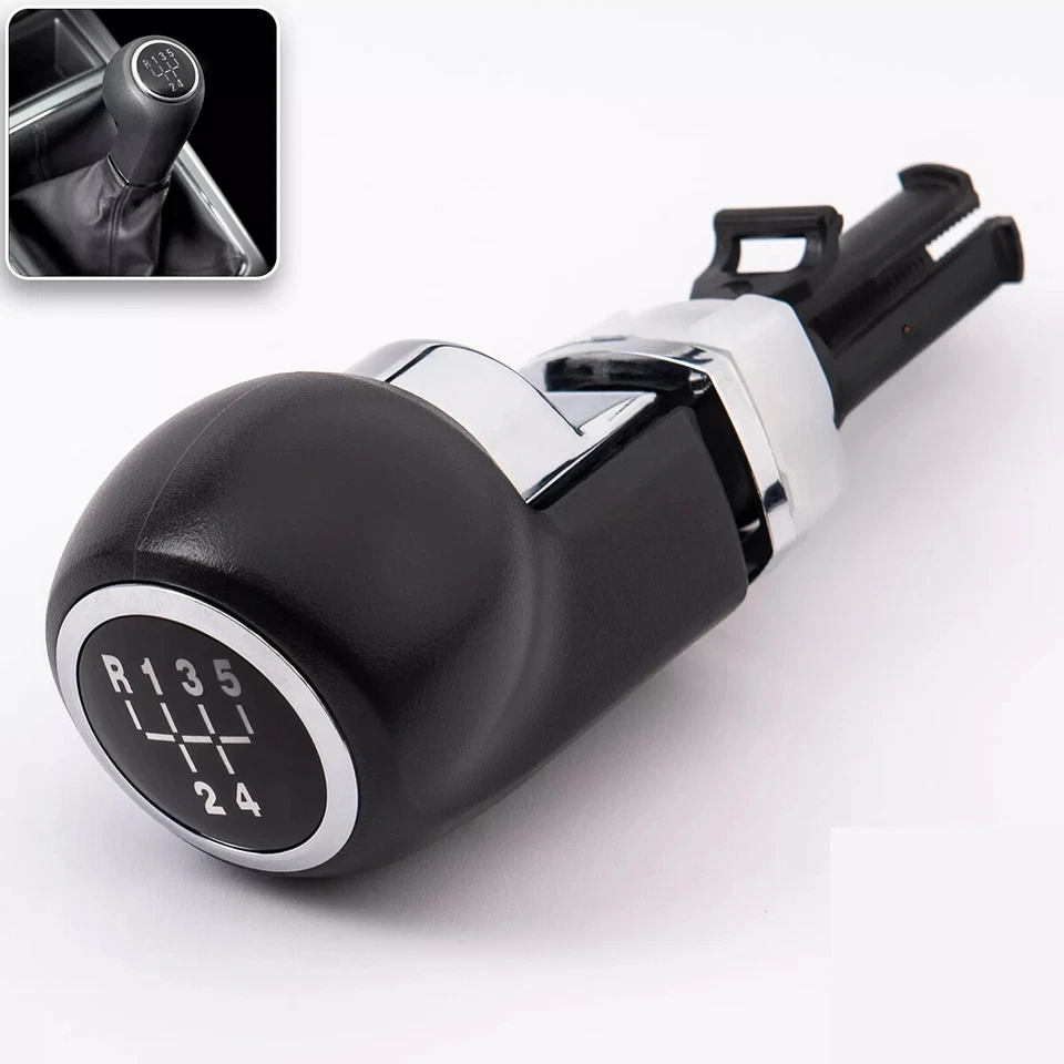 SCHALTKNAUF SCHALTHEBEL SCHALTKNOPF 5 GANG FÜR OPEL CORSA D 2006-2015 Adam 2008 - Bild 2 von 4