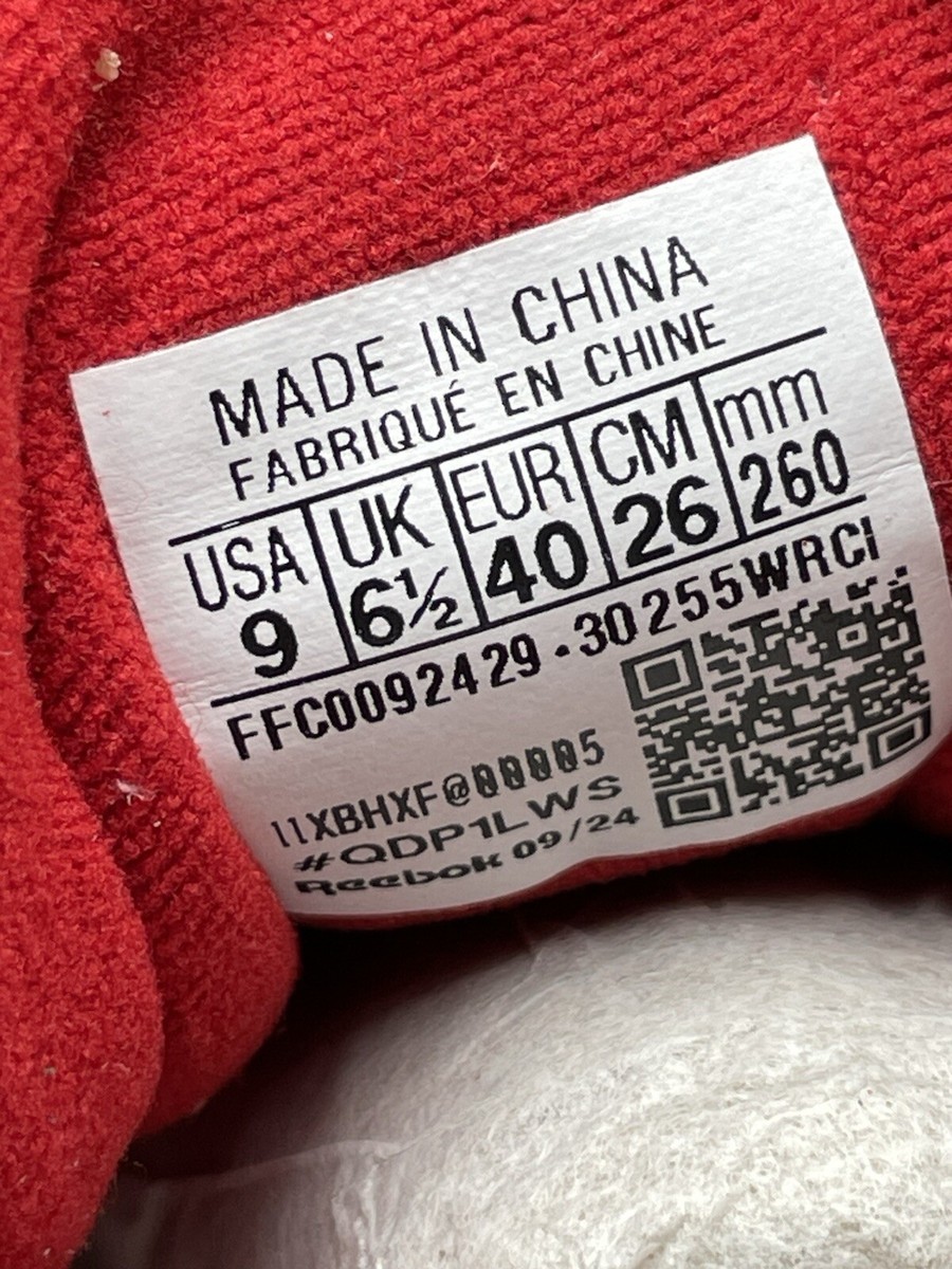 Reebok Women's Forte Lounger Double-Up Sneakers Equestrian Red Rubber Gum  New