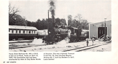 2-8-2 Mikado Type #400 Baldwin Built in 1917 Tests At Rusk Vtg Magazine Excerpt
