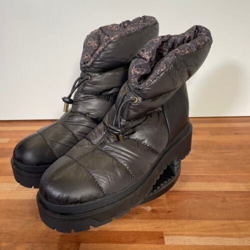Guess Leeda 2 Stivali da neve tempo freddo neri 10 m - Foto 3 di 9