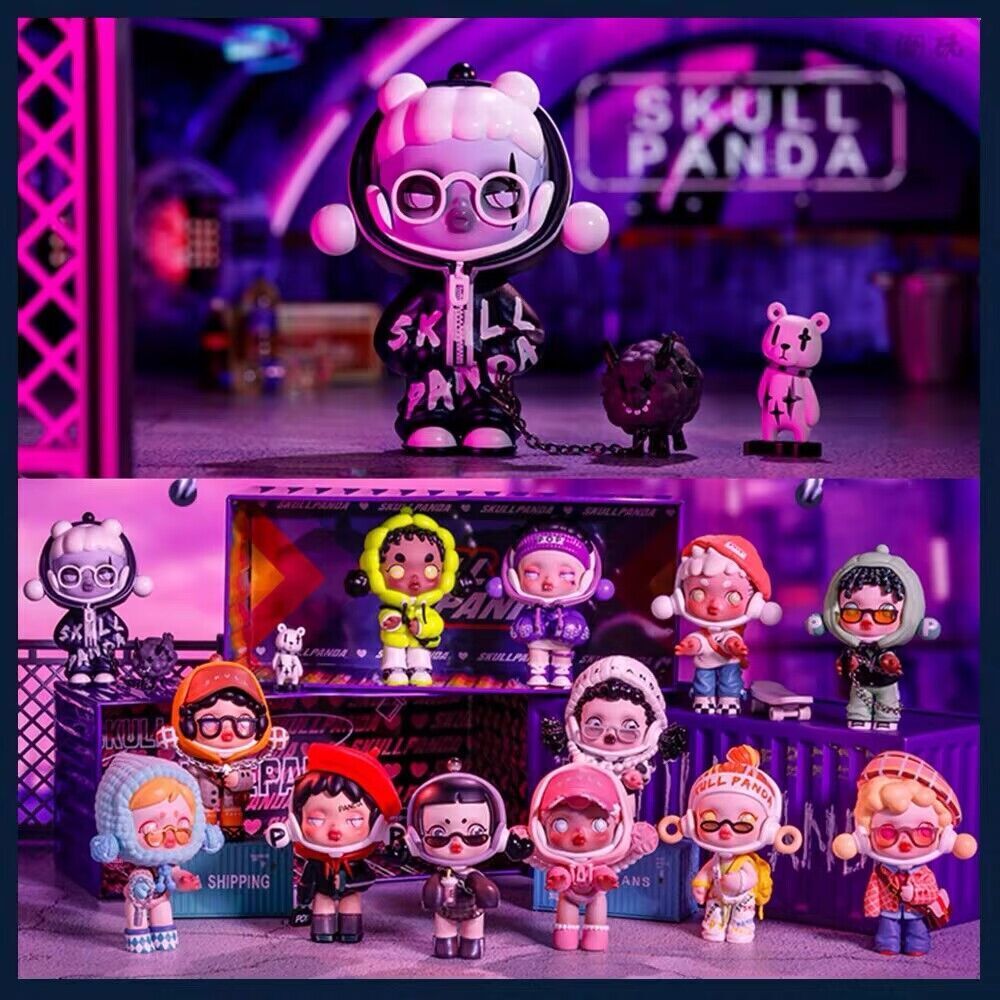 POP MART Skullpanda Hypepanda Series Blind Box Confirmed Figure Toy Gifts Doll POP MART Skullpanda Hypepanda Series Blind Box Confirmed Figure Toy Gifts Doll