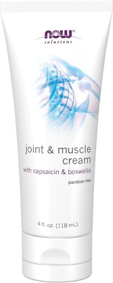NOW FOODS, JOINT & MUSCLE CREAM Gelenken Muskeln Unterstützung 118ml SUPER PREIS