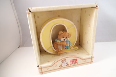 Gotta Getta Gund Teddy Bear Thinking of You Letter Q Figurine Figure