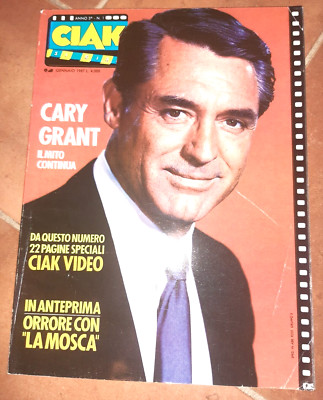 CIAK MAGAZIN NR.1 1987 (CARY GRANT / MONTESANO / LA MOSCA / ROSA COMIC)