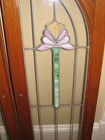 Pair Of Antique Arts & Crafts Stained Glass Cabinet Doors C 1910 — photo 6