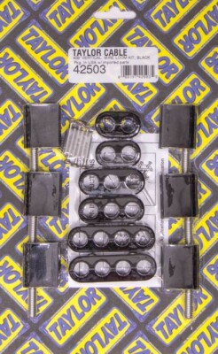 Taylor Spark Plug Wire Holder 42503; 10.4mm Black Plastic V8
