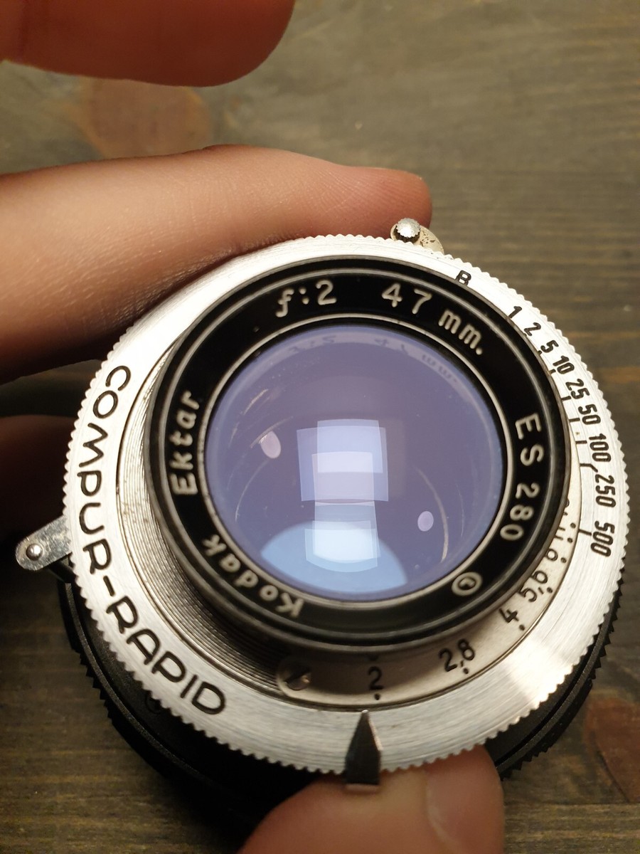 99 Kodak Ektar 47mm f/2 レンズ 改 KODAK EKTAR 47mm f2（MS-OPTICAL改） | SKの寫眞機道楽