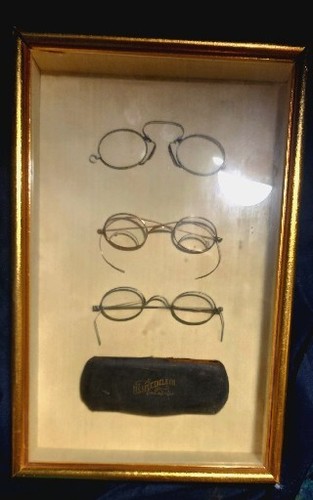 Antike optische Brille eyeglasses von American Optical Co Set  - Bild 3 von 8