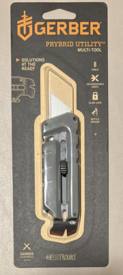 Gerber Prybrid Utility Multi-Tool Grey NEW FREE SHIPPING!