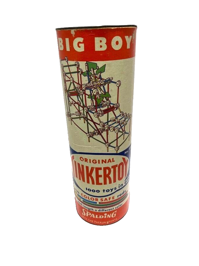 Vintage 1959 Tinker Toy #155 Big Boy Set over 250 Pcs. | eBay Vintage 1959 Tinker Toy #155 Big Boy Set over 250 Pcs. | eBay