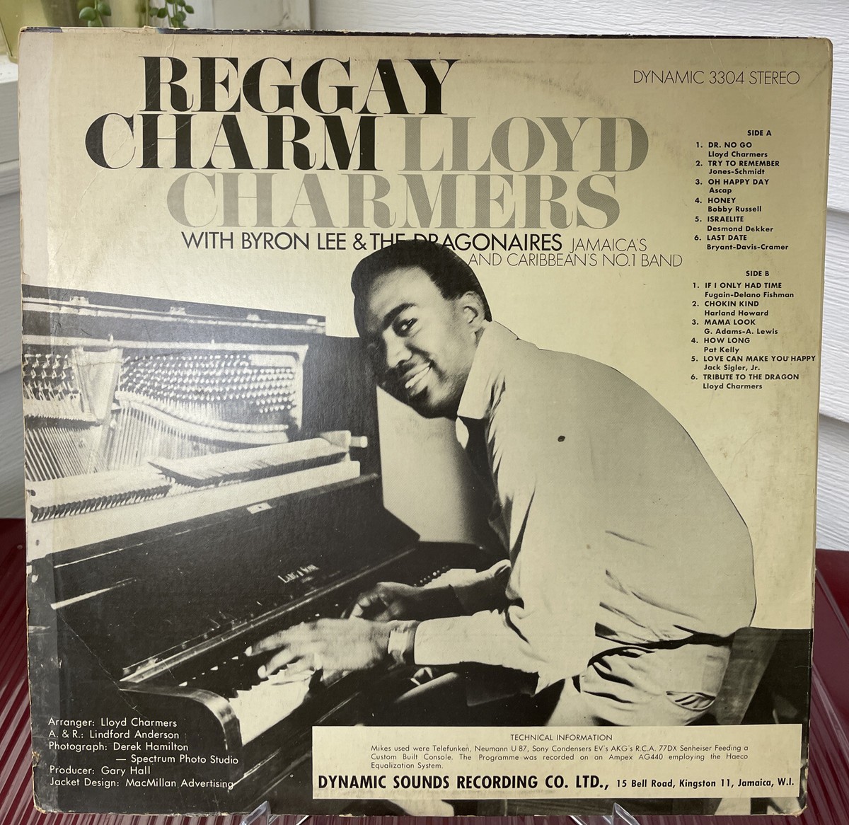 英LP Lloyd Charmers Best Of Lloyd Charmers - 20 Top Reggae Tunes TRLS86 TROJAN RECORDS /00260 Lloyd Charmers – The Best Of Lloyd Charmers - 20 Top Reggae